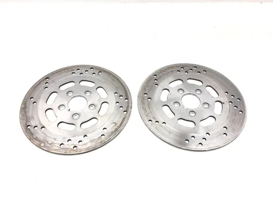 Left Right Front Brake Disc Rotors Set 1999 Harley Electra Glide Classic 3177