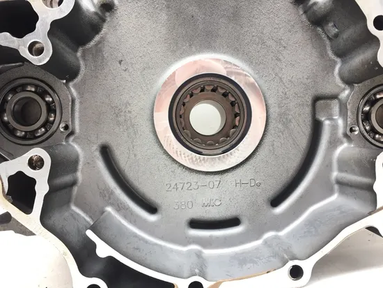 Engine Left Right Center Cases 2011 Harley Heritage Softail Classic FLSTC 3178x 11