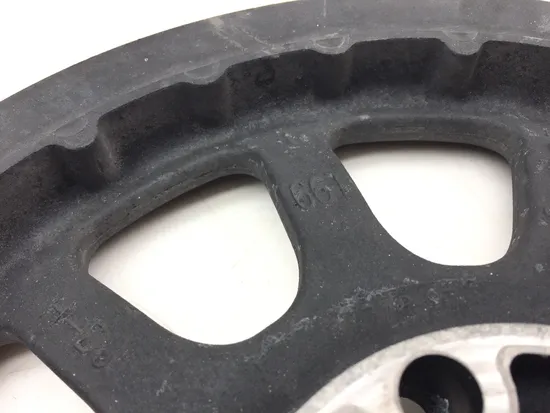 Rear Drive Belt Pulley 2011 Harley-Davidson Heritage Softail Classic FLSTC 3178