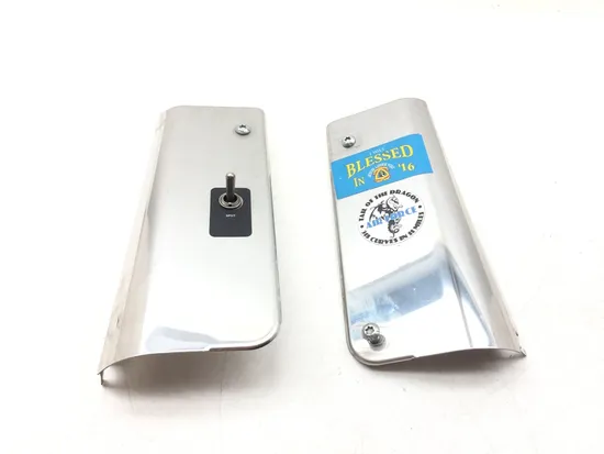 Fork Cover Headlight Tins 2011 Harley Heritage Softail Classic FLSTC 3178