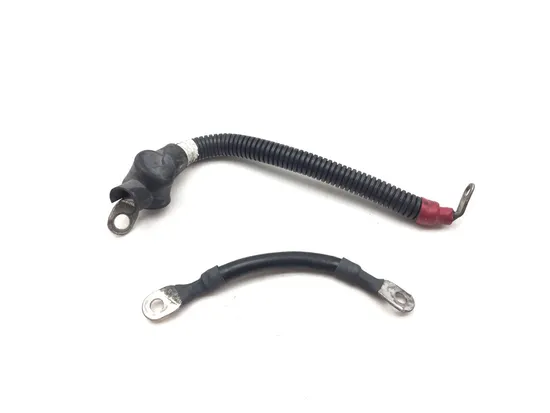 Positive Negative Battery Wires 2011 Harley Heritage Softail Classic FLSTC 3178