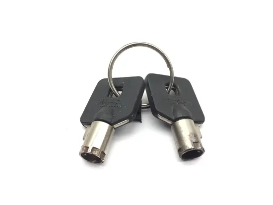 Lockset Ignition Key Steering Lock 2011 Harley Heritage Softail FLSTC 3178