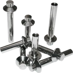 Feuling Stainless Steel Hex Engine Head Bolt Kit 8pk