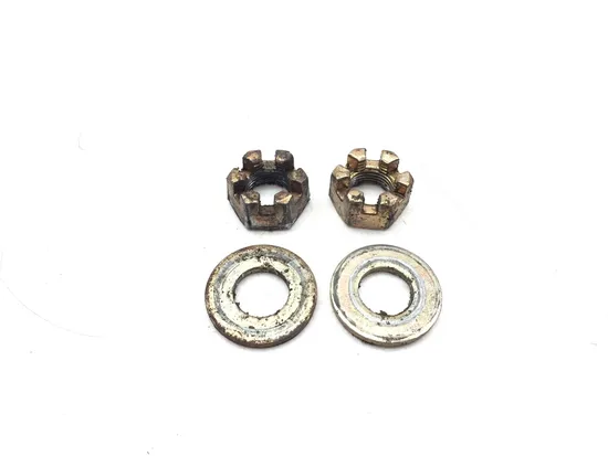 Front Wheel Hub Spindle Castle Nuts 2006 Polaris Sportsman 800 Twin EFI 3180