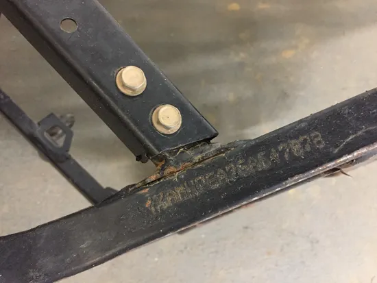 Frame Chassis 2006 Polaris Sportsman 800 Twin EFI 3180