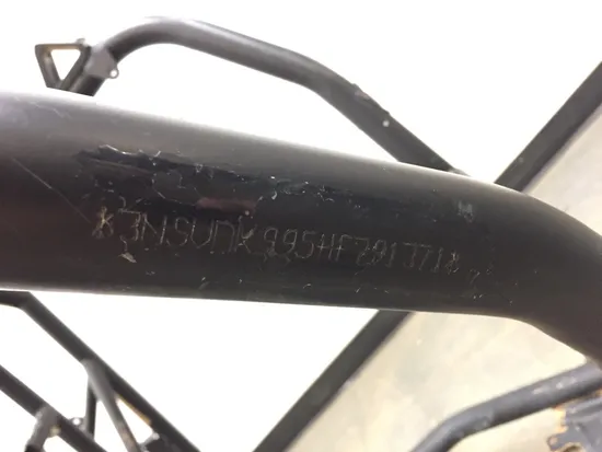 Frame Chassis 2017 Polaris RZR XP 1000 Veliocity Blue LE EPS 3176 2