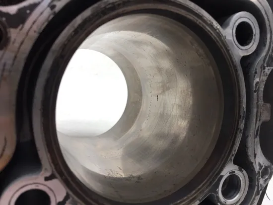 Engine Cylinder Jug W Piston Front 1997 Honda Shadow 1100 VT1100C2 3119 x