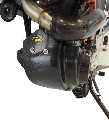 P3 Carbon Fiber Enduro Style Skid Plate For