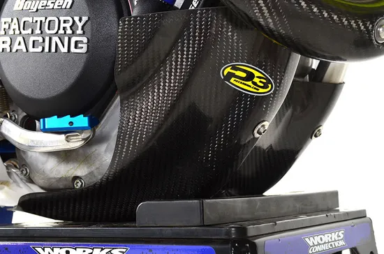 P3 Carbon Fiber Frame Chassis Belly Skid Plate