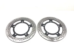 Left Right Front Brake Disc Rotors Set 2011 Suzuki Burgman 400 AN400A ABS 3120