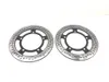 Left Right Front Brake Disc Rotors Set 2011 Suzuki Burgman 400 AN400A ABS 3120