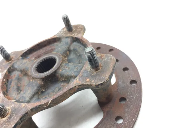 Front Wheel Hub with Rotor A 2012 Can-Am Commander 800R 4x4 EFI 3140 x