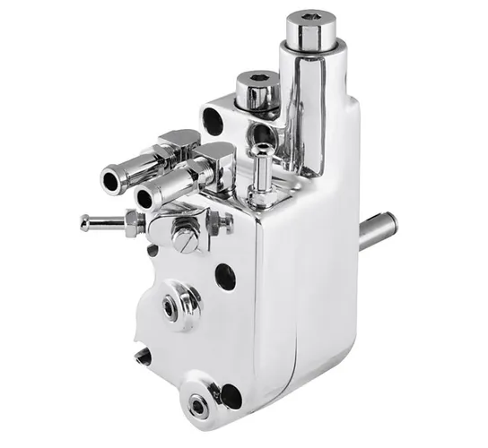 Twin Power Polished Engine Oil Pump Assembly