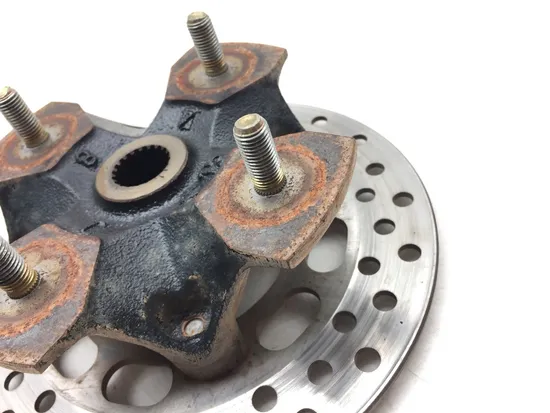 Front Wheel Hub with Rotor A 2005 Suzuki King Quad 700 LTA700X 4x4 3179