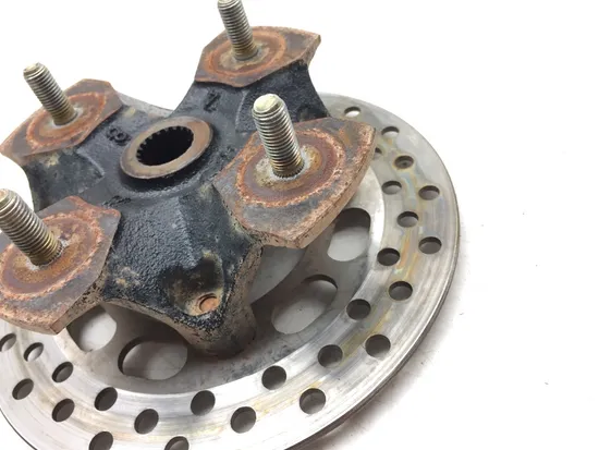 Front Wheel Hub with Rotor B 2005 Suzuki King Quad 700 LTA700X 4x4 3179