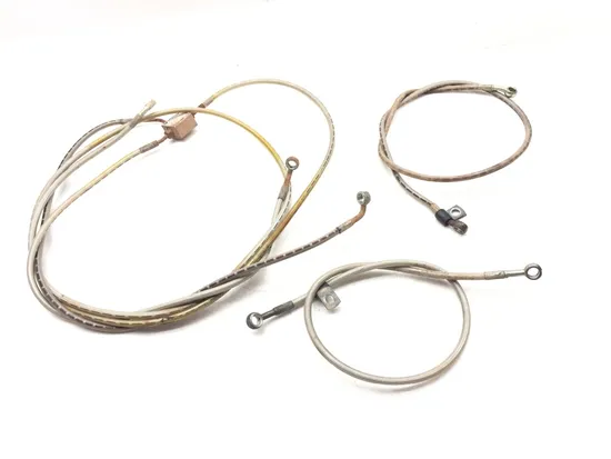 Front Rear Brake Line Set 2013 Polaris Ranger 800 Midsize EFI 3183