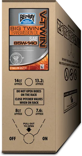 Bel Ray Bag in a Box Big Twin 85W140 Transmission Oil 6 US Gallon