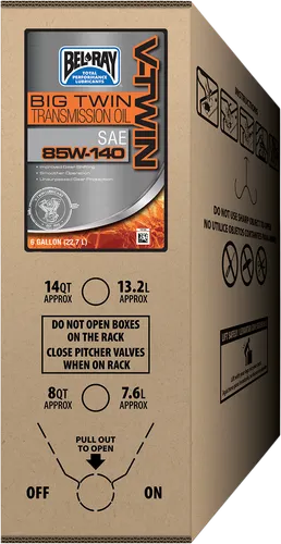 Bel Ray Bag in a Box Big Twin 85W140 Transmission Oil 6 US Gallon