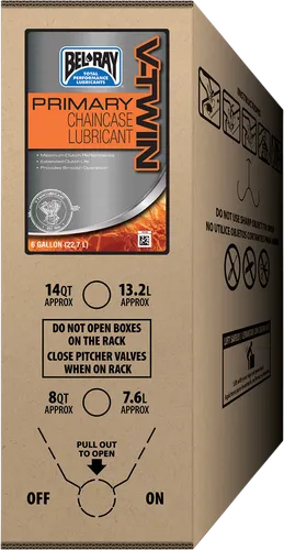Bel Ray Primary V Twin Bag in a Box Chaincase Lube Lubricant 6 Us Gallon