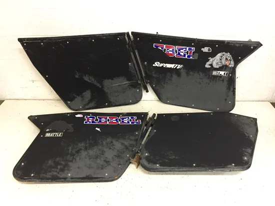 Front Rear Left Right Door Set 2010 Polaris RZR 4 800 Robby Gordon Edition 3188x