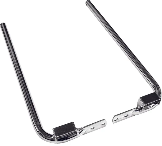 Harddrive Chrome Saddle Bag Support Bracket Kit