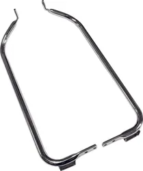Harddrive Chrome Plated Saddlebag Support Kit