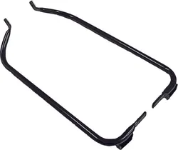 Harddrive Front Black Saddle Bag Support Bracket Kit