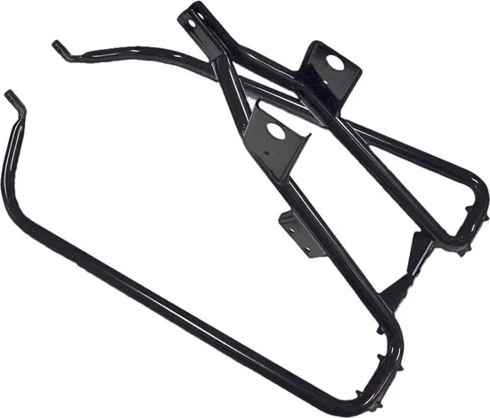 Harddrive Black Saddle Bag Support Bracket Kit