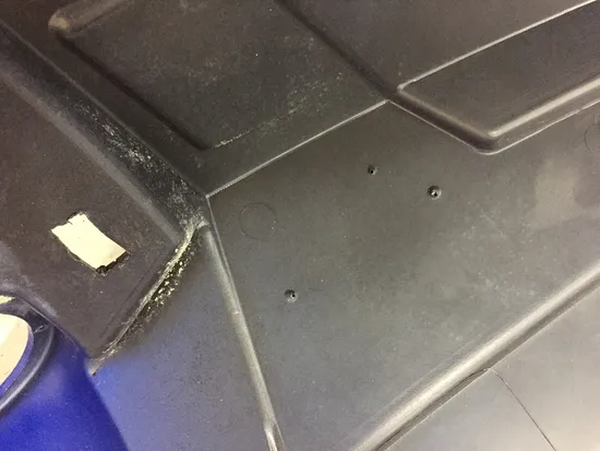 Front Fender Fenders Plastic 2010 Polaris RZR 4 800 Robby Gordon Edition 3188 x