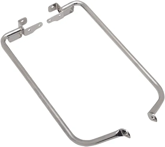 Harddrive Chrome Plated Steel Saddlebag Support Bracket