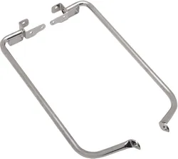 Harddrive Chrome Plated Steel Saddlebag Support Bracket