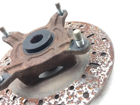 Front Wheel Hub with Rotor A 2004 Polaris Ranger TM 393