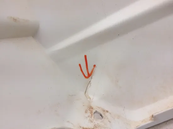 Left Driver Side Rear Fender 2018 Kawasaki Teryx4 800 KRT800 LE 3185 x