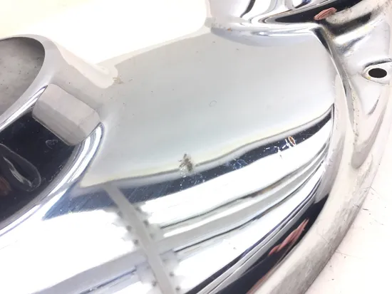 Chrome Cam Shaft Cover 2004 Harley-Davidson Sportster 883 Custom XL883C 3191 x