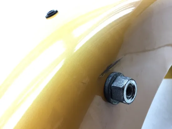 Rear Fender Fairing Tire Hugger 2007 Harley-Davidson Road Glide FLTR 3193 x