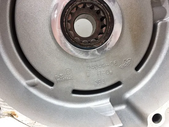 Engine Left Right Center Cases 2007 Harley-Davidson Road Glide FLTR 3193