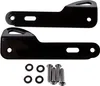 Harddrive Black Batwing Fairing Support Tie Down Brackets