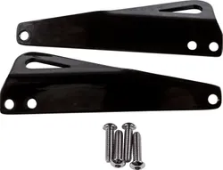 Harddrive Black Batwing Fairing Support Tie Down Brackets