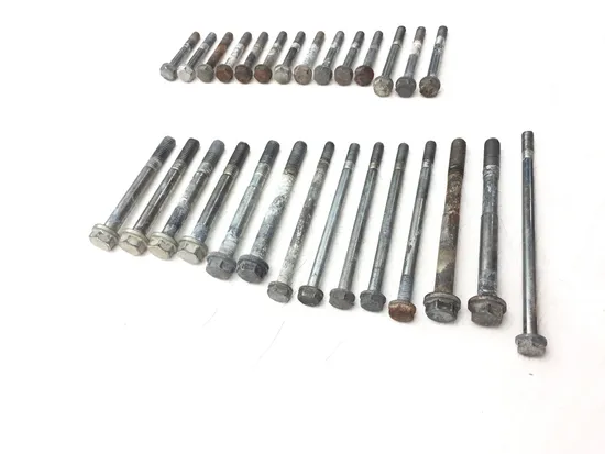 Upper Lower Center Cases Case Bolts 1981 Kawasaki KZ1100A Shaft 3195