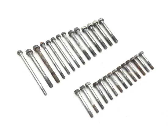 Upper Lower Center Cases Case Bolts 1981 Kawasaki KZ1100A Shaft 3195