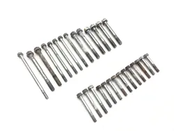 Upper Lower Center Cases Case Bolts 1981 Kawasaki KZ1100A Shaft 3195