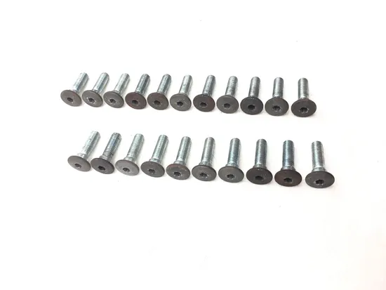 Front and Rear Brake Rotor Bolts 1981 Kawasaki KZ1100A Shaft 3195