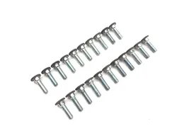 Front and Rear Brake Rotor Bolts 1981 Kawasaki KZ1100A Shaft 3195