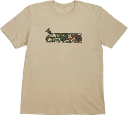 Moose Racing Adult Men Moose Camo T-Shirt M Tan