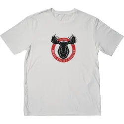 Moose Racing Adult Men MUD Badge T-Shirt 2XL White