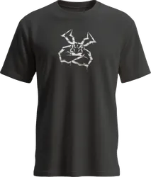 Moose Racing Adult Men Agroid Graffiti T-Shirt M Black Gray
