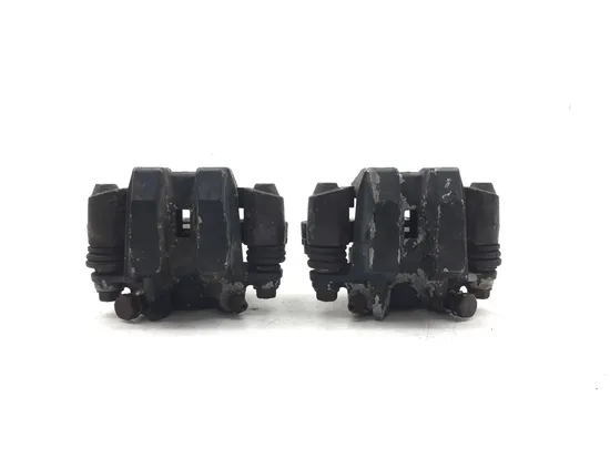 Left Right Front Brake Calipers Pads Set 1981 Kawasaki KZ1100A Shaft 3195 x