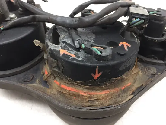 Dash Gauge Tach Speedometer 1985 Honda Interceptor 1000 VF1000R 3197 x