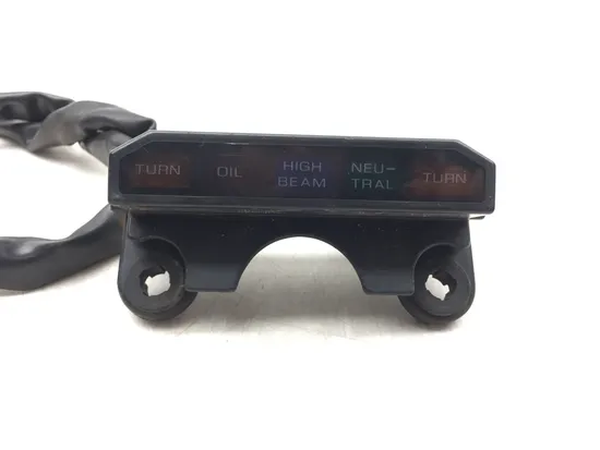 Front Dash Trim Indicator Light Panel 1985 Honda Interceptor 1000 VF1000R 3197