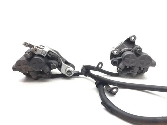 Left Right Front Brake Calipers Pads Set 1985 Honda Interceptor VF1000R 3197